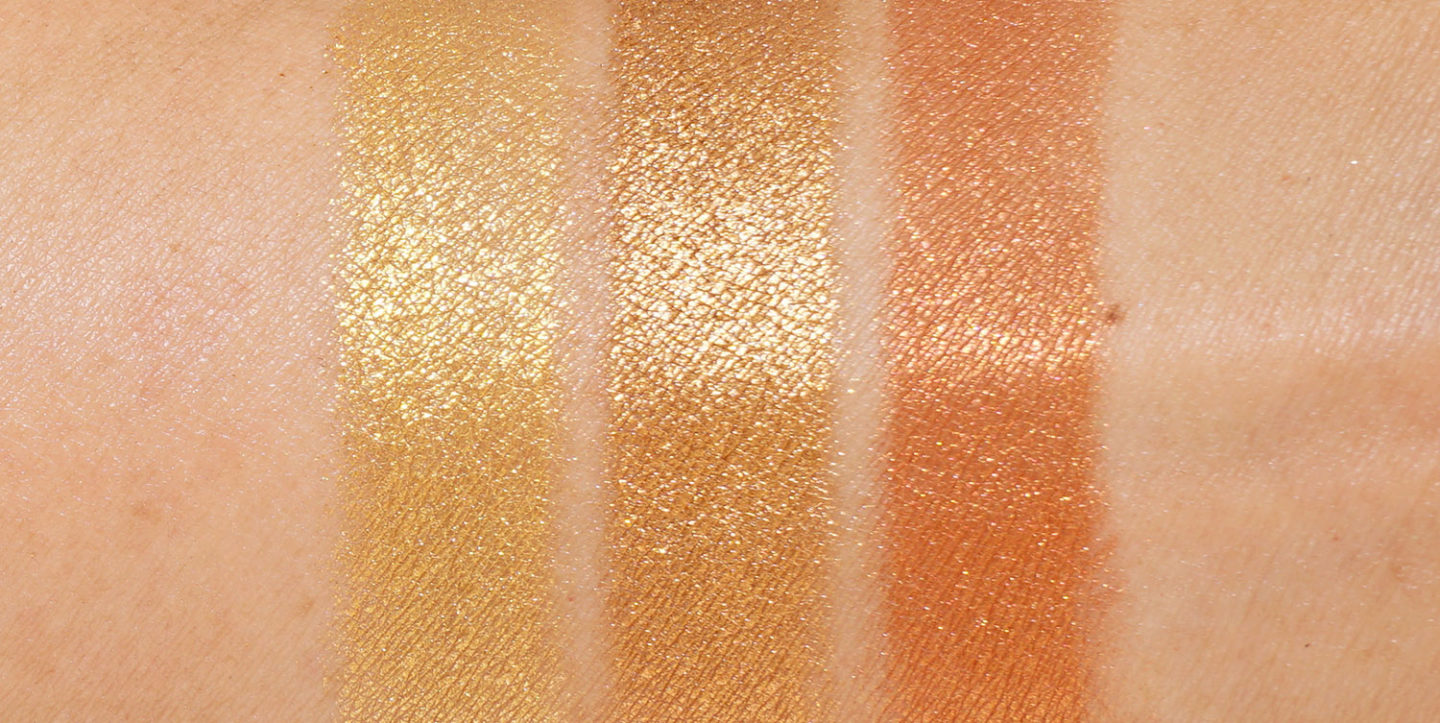 Pat McGrath EYEdols Critique de référence sur l'or, capturé, corrompu et échantillons
