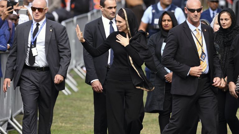 Jacinda Ardern a été remerciée pour sa réponse