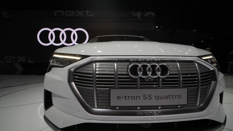 Audi n'a exposé que des voitures électriques au salon de l'automobile de Genève 