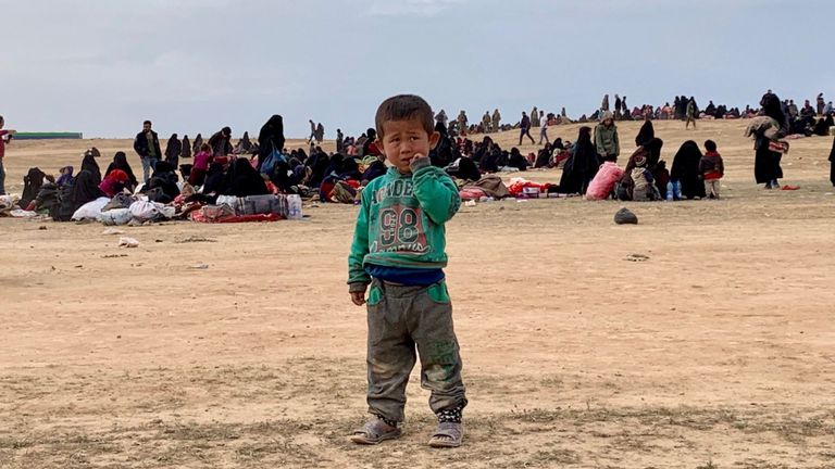 Des milliers de personnes ont quitté Baghouz, en Syrie