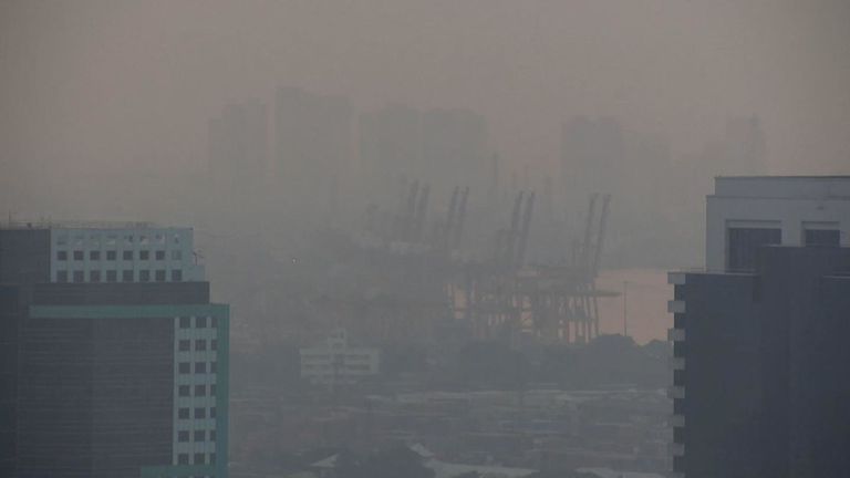 Plus de gens souffrent d'asthme à cause du smog