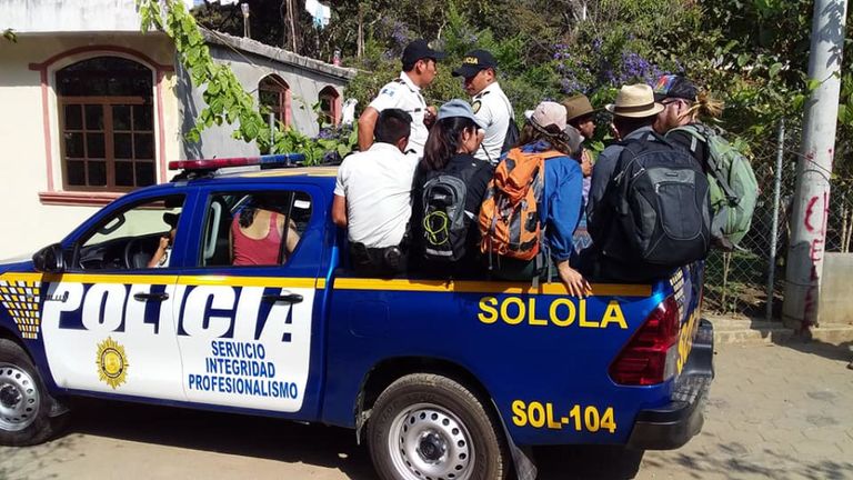Un groupe de recherche cherche le Britannique disparu au Guatemala. Pic: Trouver la page Facebook de Catherine Shaw