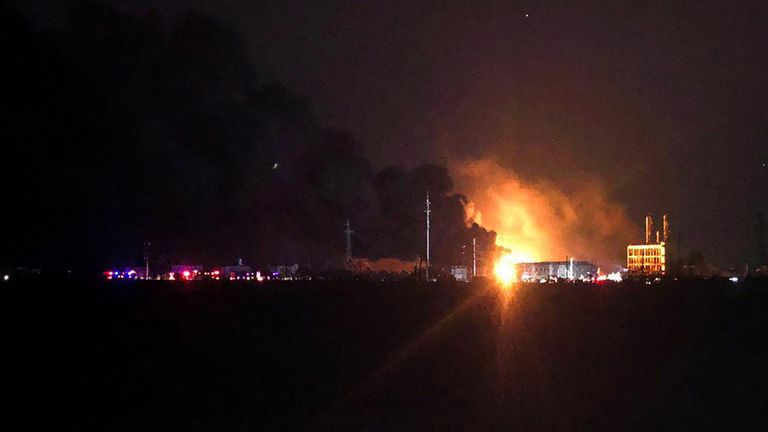 L’explosion a eu lieu à Yancheng, dans la province du Jiangsu, dans l’est de la Chine.