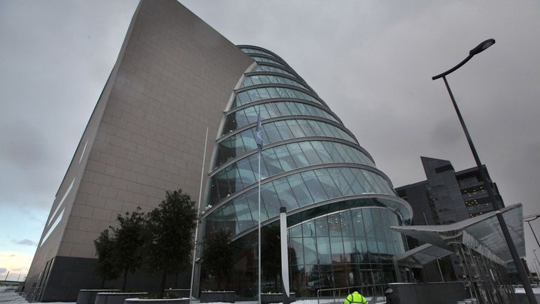 M. Roche a conçu le Dublin Convention Centre dans son Irlande natale 