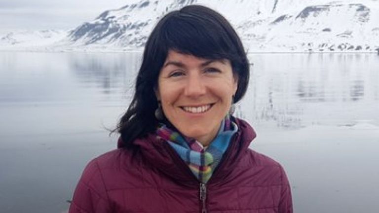 Sarah Auffret était une experte du tourisme polaire. Pic: AECO