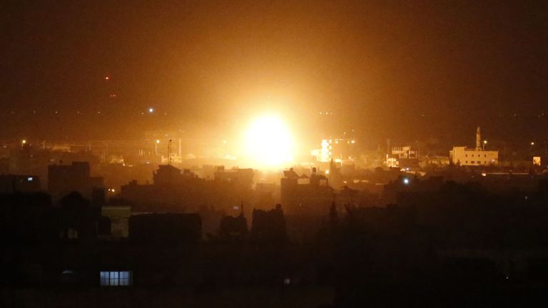 Des frappes aériennes visent Rafah le 27 mars à la suite d'une attaque à la roquette sur Israël par des activistes palestiniens