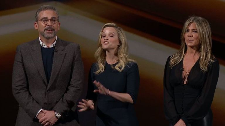 Steve Carell, Reese Witherspoon et Jennifer Aniston joueront dans l'émission The Morning Show