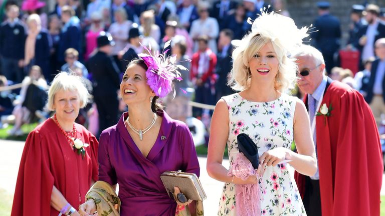 Joss Stone (à droite) était l’un des invités du mariage de Harry et Meghan