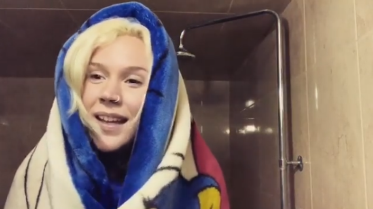 Un extrait du flux instagram de Joss Stone en Syrie