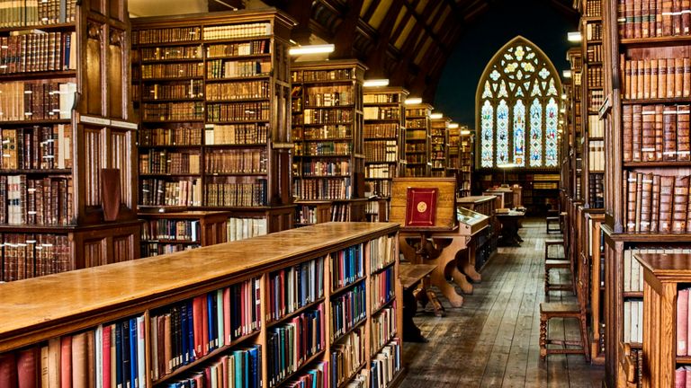 Le docteur Benjamin Pohl a découvert la charte royale par hasard en consultant les archives de la bibliothèque du collège Ushaw, gérée par l'Université de Durham. Pic: Université de Durham