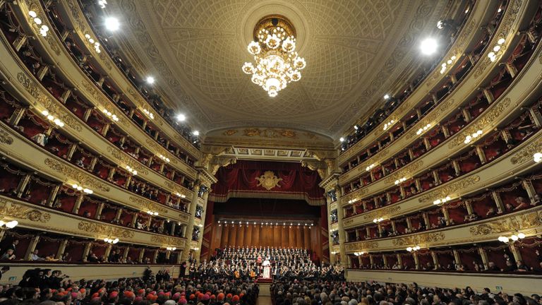 La Scala est un célèbre opéra de la ville italienne de Milan