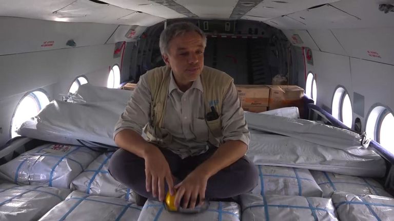 Pedro Matos est le coordinateur d'urgence du Programme alimentaire mondial au Mozambique.