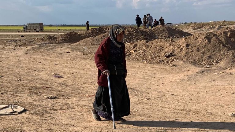 Il n'y a pas d'ambulance pour sortir les gens de Baghouz