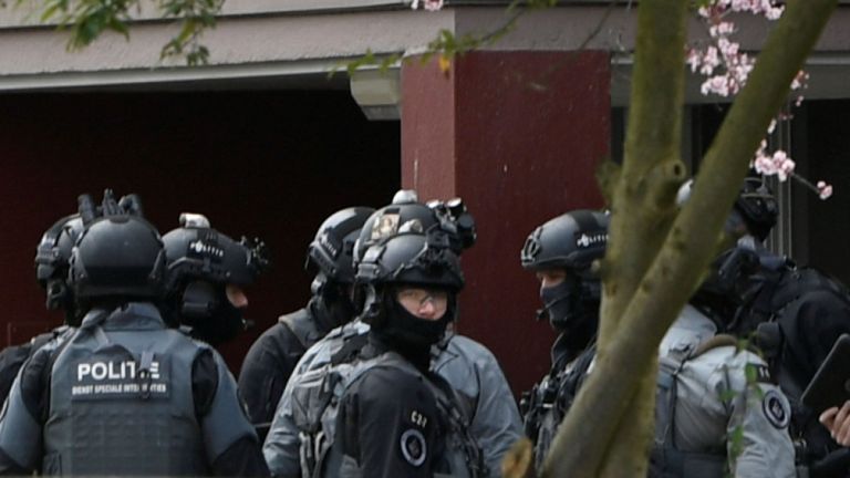 Police à Utrecht, Pays-Bas