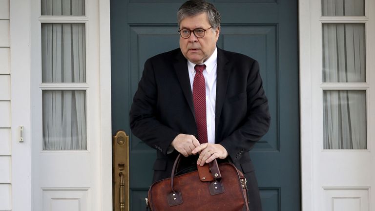Le procureur général William Barr va maintenant recevoir le rapport