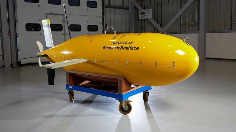 Le sous-marin a été baptisé Boaty McBoatface après un vote public