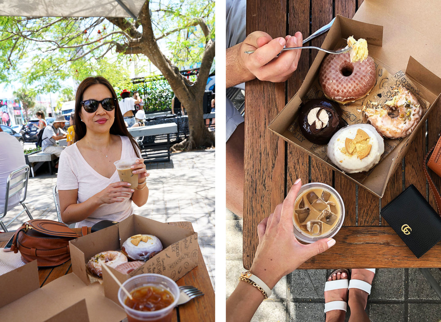 Meilleurs beignets et café Miami Wynwood Le café salé Donut et Panther