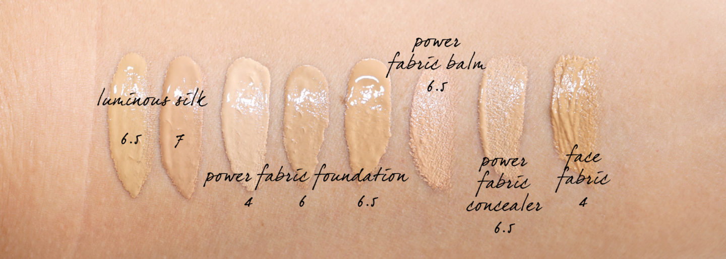 Armani Luminous Silk, Power Fabric Foundation échantillons 6 et 6.5 et 7