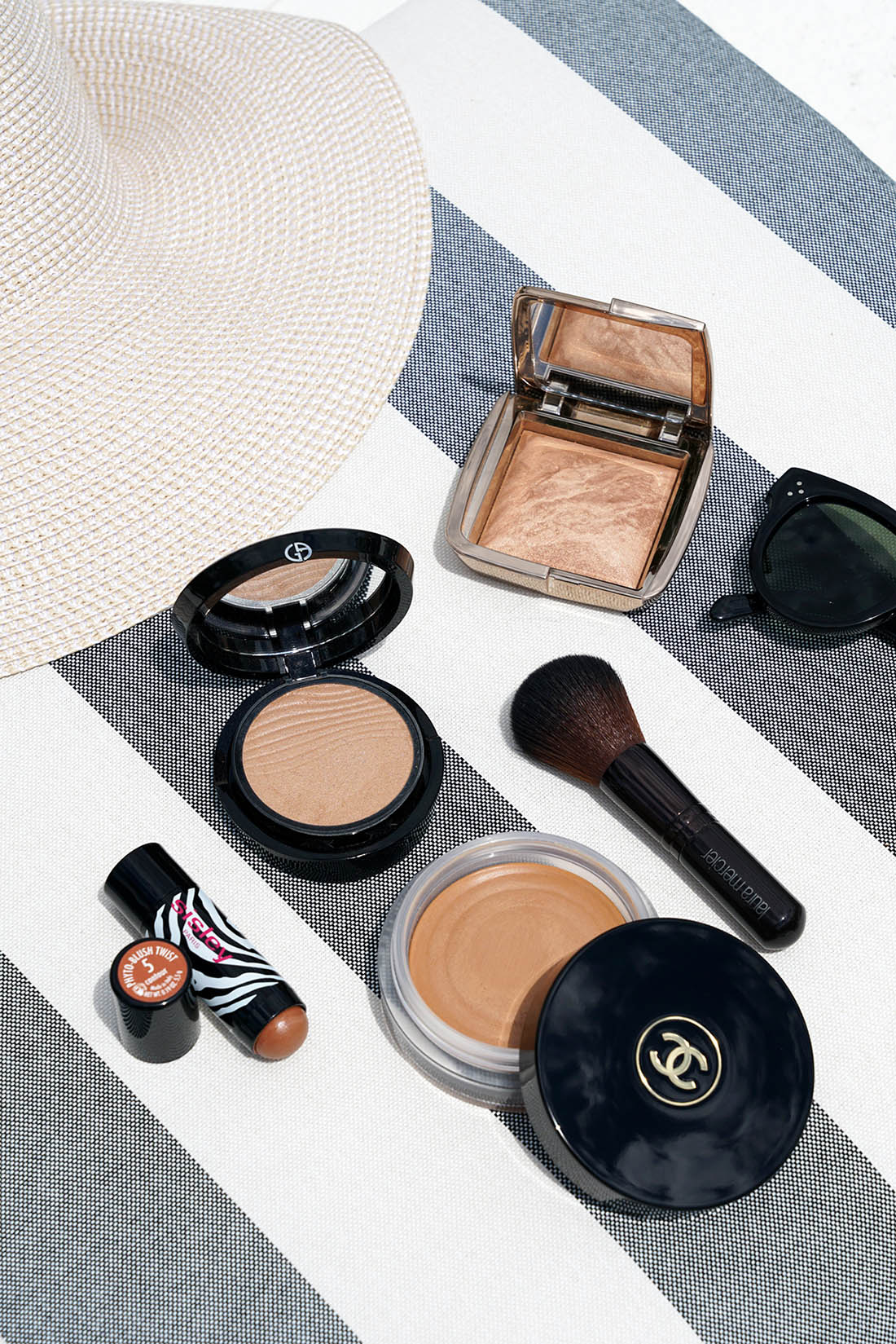 Meilleurs bronzeurs d'Armani, Hourglass, Sisley et Chanel