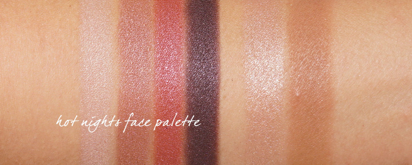 Le recueil de looks beauté NARS Summer Hot Nights Face Palette