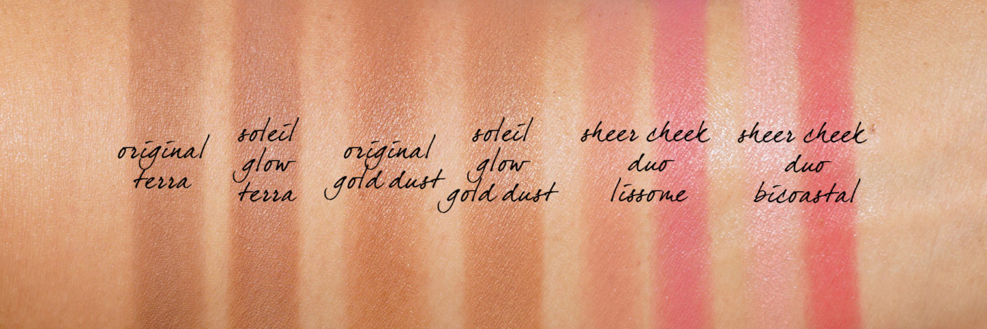 Tom Ford Bronzer comparaisons swatch original vs soleil glow