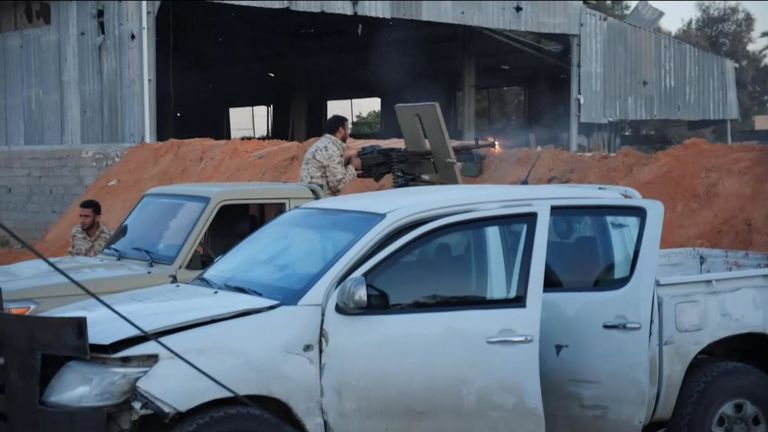 De violents combats ont éclaté à Tripoli