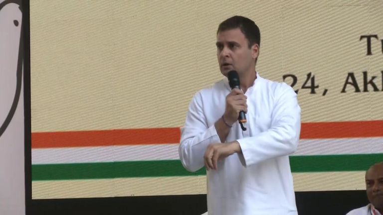 Rahul Gandhi, chef du parti du Congrès indien