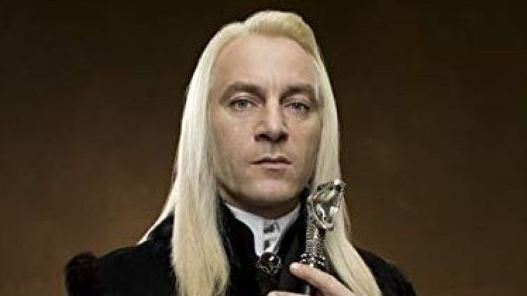 Jason Isaacs dans le rôle de Lucius Malfoy dans Harry Potter