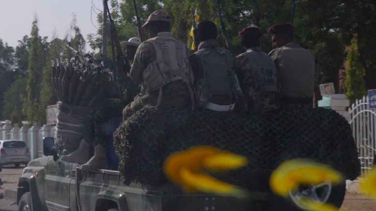 Forces de soutien rapide dans la capitale soudanaise, Khartoum