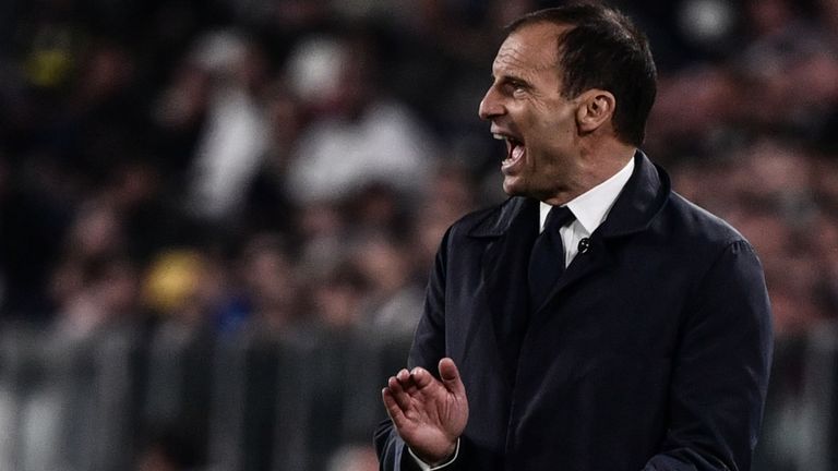 Le manager Massimiliano Allegri a également critiqué la décision de son joueur de fêter son but.