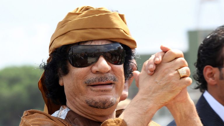 Mouammar Kadhafi a été renversé en 2011