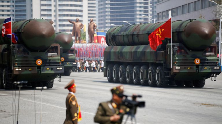 Missiles balistiques intercontinentaux nord-coréens