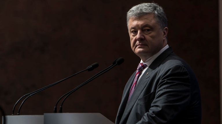 Le président ukrainien en exercice, Petro Porochenko
