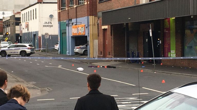 La scène à Prahran. Pic: Twitter / Pat Mitchell et 3AW Melbourne