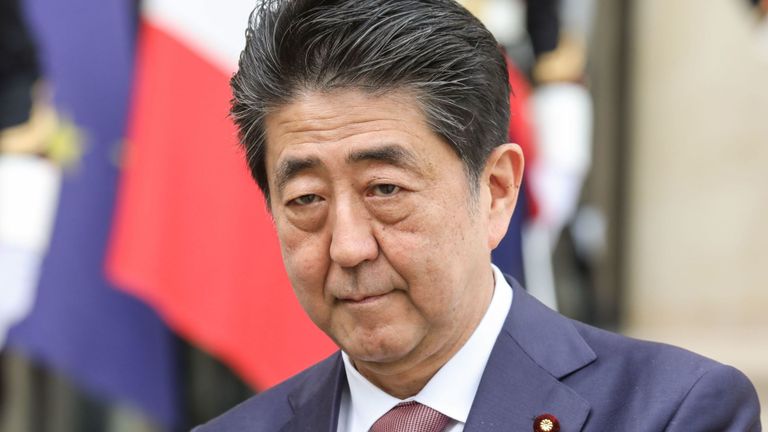 Le Premier ministre japonais Shinzo Abe