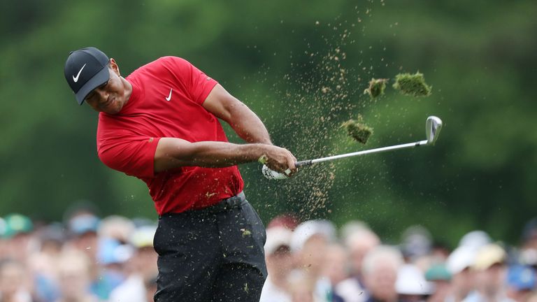 Tiger Woods chez les Maîtres