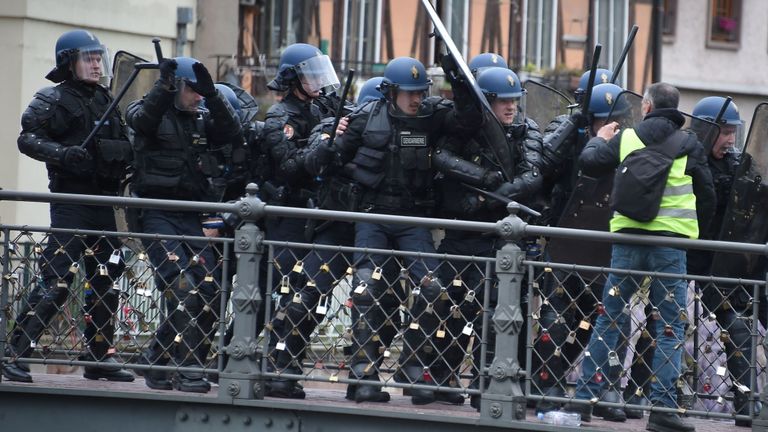 Des manifestations ont eu lieu à Strasbourg 