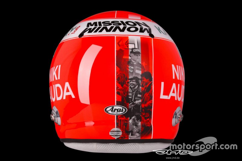 Casque de Sebastian Vettel, Ferrari 
