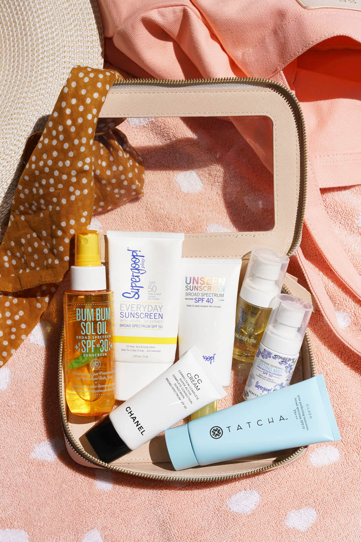 Favoris de protection solaire Tatcha, Supergoop! et Chanel | Le look book beauté