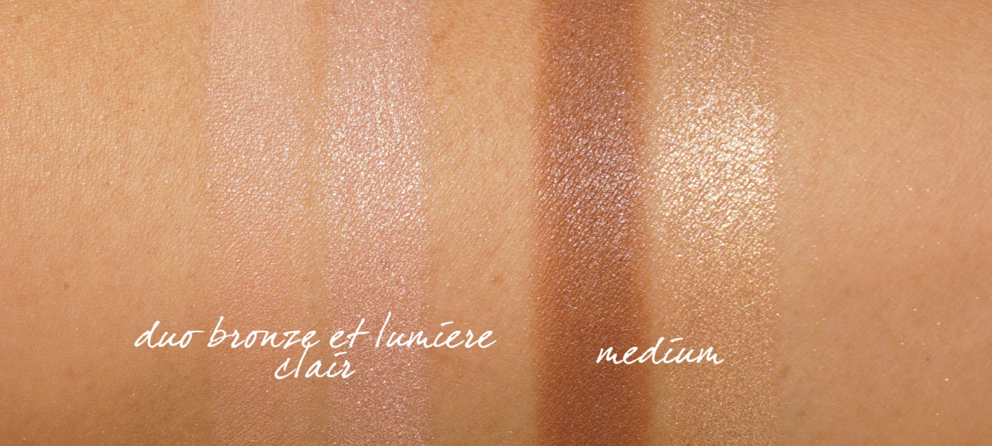 Duo Bronze Et Lumiere échantillons | Le look book beauté