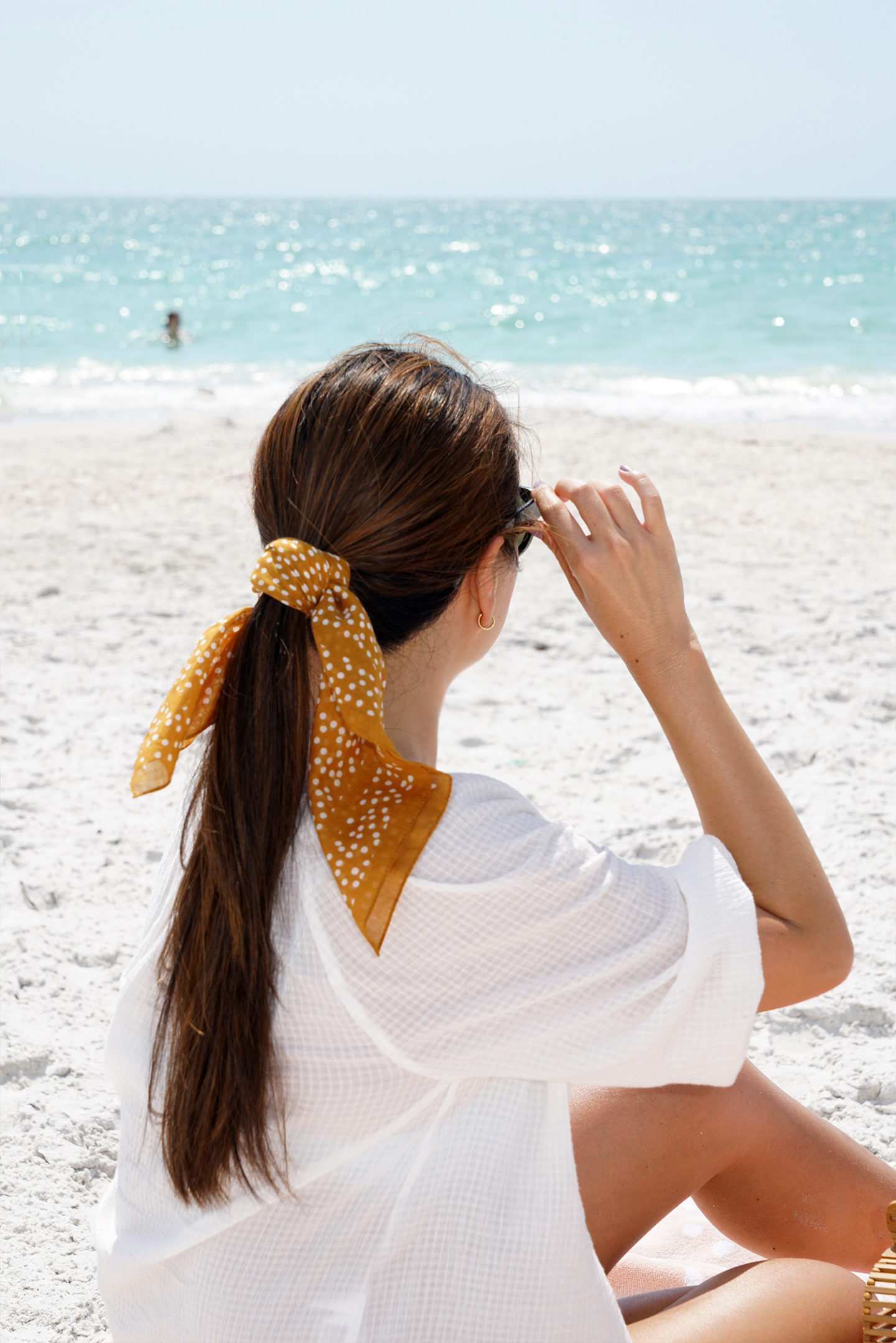 Bandana foulard Madewell | Le look book beauté