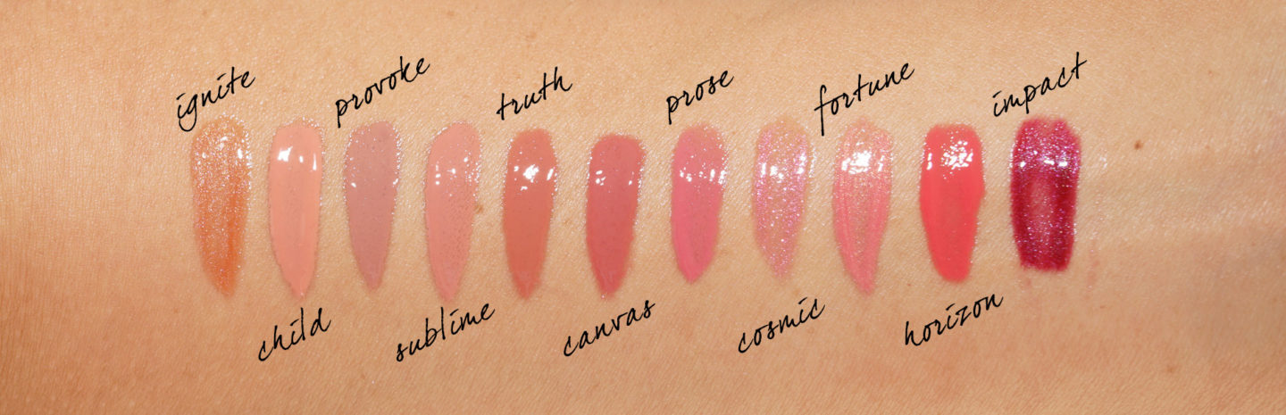 Échantillons de gloss à lèvres volumisantes Unreal de Hourglass | Le look book beauté