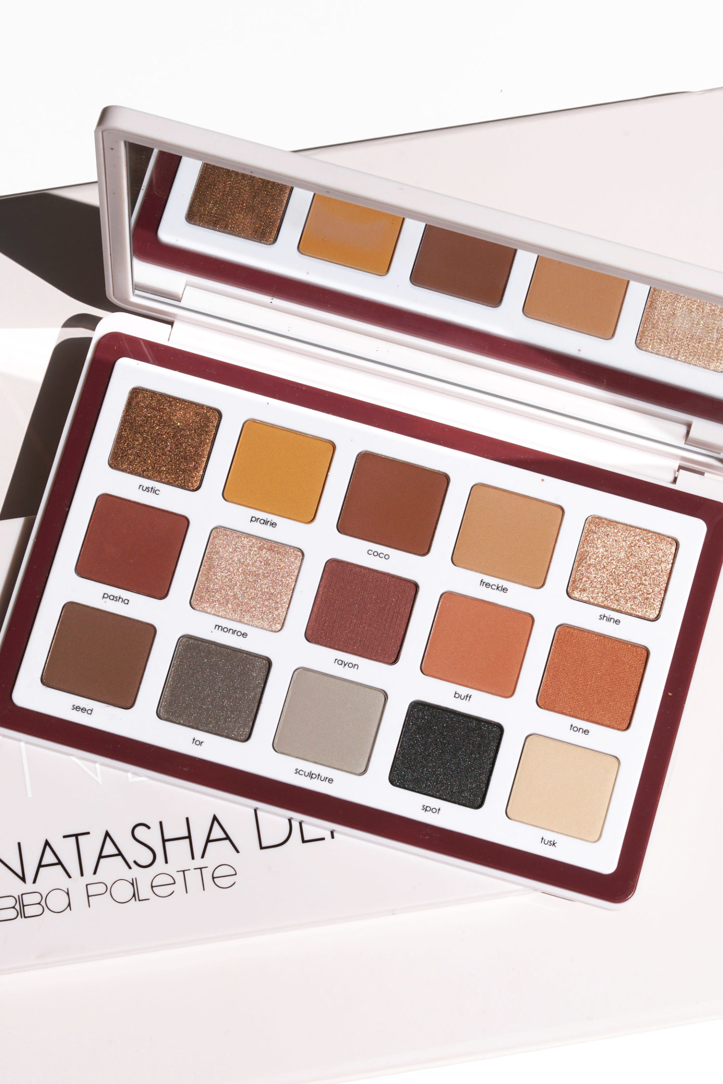 Revue de la palette de paupières Eyeshadow de Natasha Denona Biba et du nuancier via The Beauty Look Book