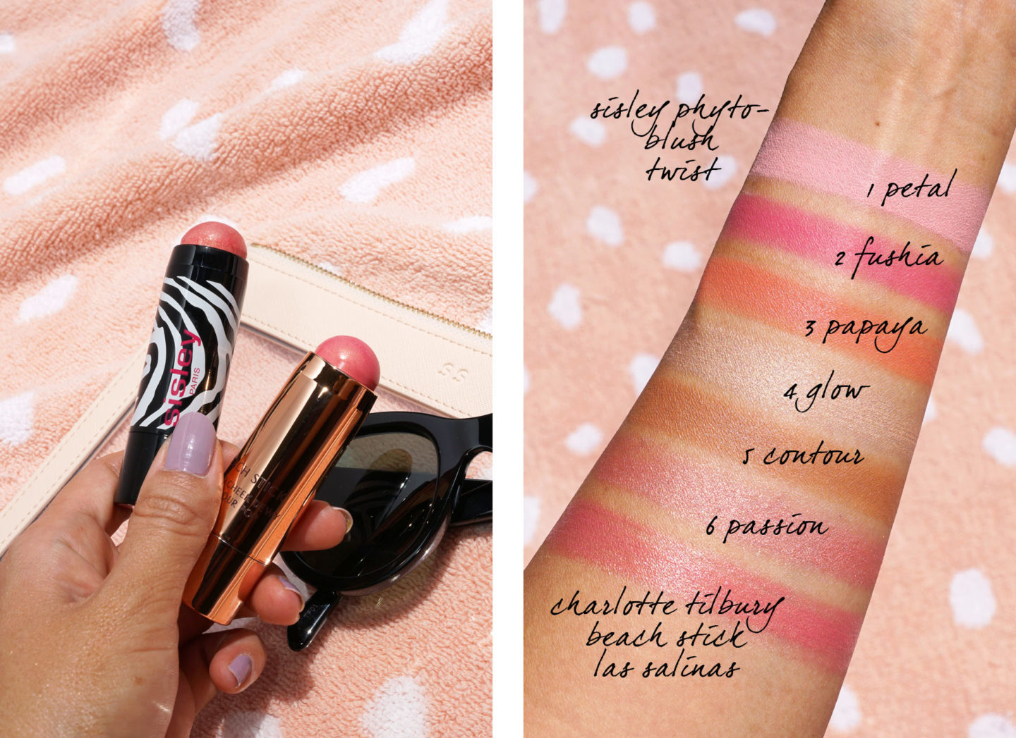 Meilleur Cream Blush Sisley et Charlotte Tilbury | Le look book beauté