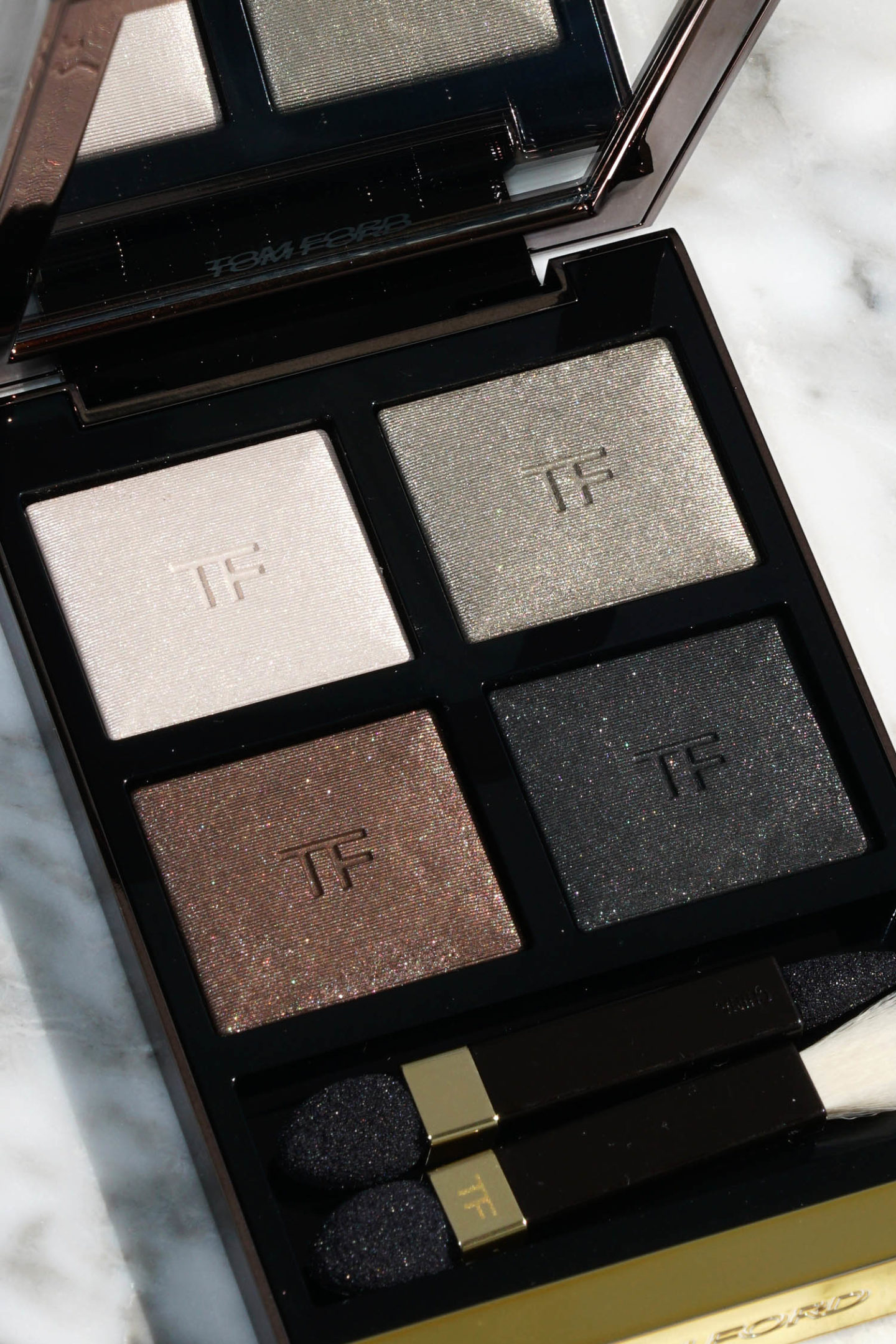 Revue de la double indemnité Tom Ford Eye Color Quad | Le look book beauté