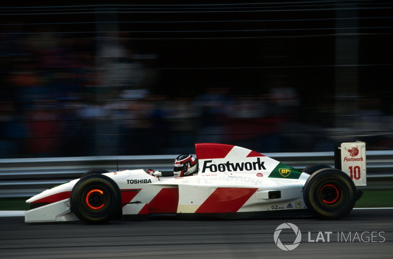 Aguri Suzuki, Jeu de jambes Mugen-Honda FA14