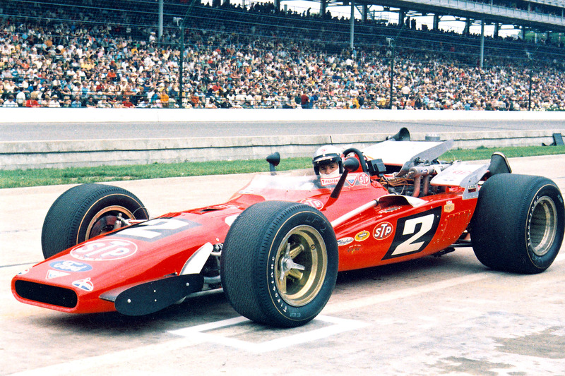 Mario Andretti, 1969 Hawk-Ford.