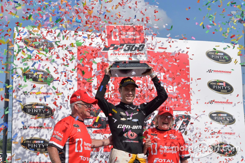 Alex Labbé, vainqueur de la course