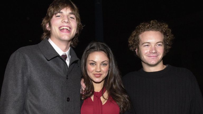 Kutcher, Kunis et Masterson ont joué ensemble dans That 70s Show