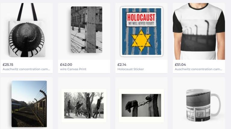 Les produits Auschwitz sur Redbubble